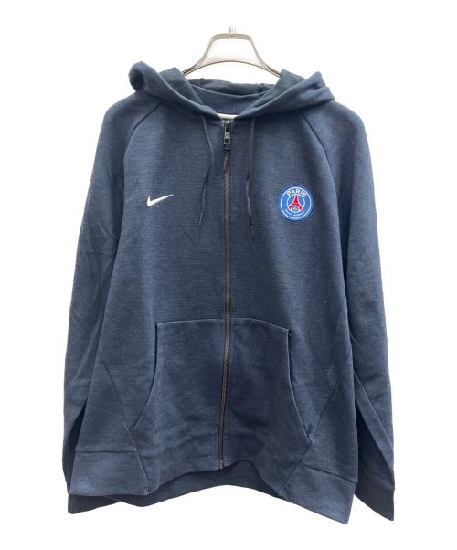 NIKE（ナイキ）NIKE (ナイキ) Paris Saint-Germain (パリ・サン＝ジェルマン) トラックジャケット ネイビー サイズ:Lの古着・服飾アイテム