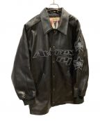 AVIREXアヴィレックス）の古着「GOALERS JACKET」｜ブラック