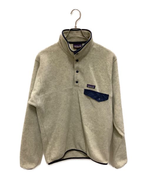 Patagonia（パタゴニア）Patagonia (パタゴニア) シンチラ スナップT フリースジャケット ベージュ サイズ:Sの古着・服飾アイテム