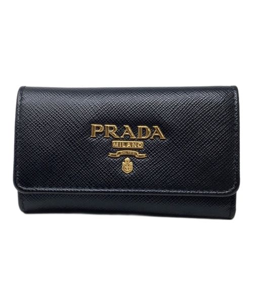 PRADA（プラダ）PRADA (プラダ) 4連キーケース PRADA（プラダ） サフィアーノ 1PG004の古着・服飾アイテム