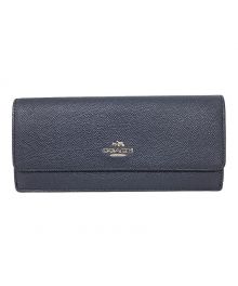 COACH（コーチ）の古着「長財布　COACH（コーチ）　52331　」｜ネイビー