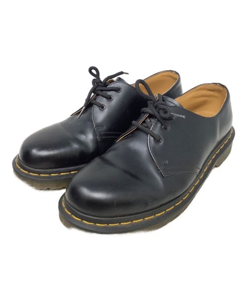 Dr.Martens（ドクターマーチン）Dr.Martens (ドクターマーチン) 3ホールシューズ ブラック サイズ:UK9の古着・服飾アイテム