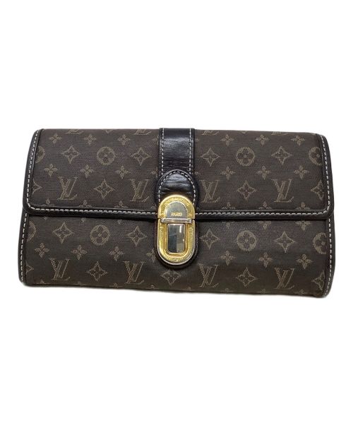 LOUIS VUITTON（ルイ ヴィトン）LOUIS VUITTON (ルイ ヴィトン) 長財布 LOUIS VUITTON(ルイ ヴィトン) モノグラム・ミニ M63006 ブラウンの古着・服飾アイテム