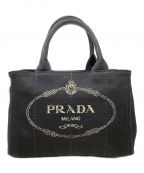 PRADAプラダ）の古着「2WAYバッグ　PRADA（プラダ）　1BG439　カナパ」｜ブラック