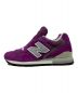 NEW BALANCE (ニューバランス) スニーカー パープル サイズ:24.5：9000円