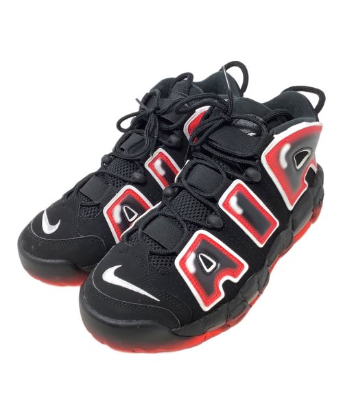 NIKE（ナイキ）NIKE (ナイキ) AIR MORE UPTEMPO 96 ブラック×レッド サイズ:26.5の古着・服飾アイテム