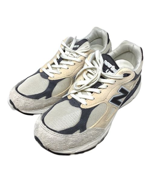 NEW BALANCE（ニューバランス）NEW BALANCE (ニューバランス) スニーカー ベージュ×グレー サイズ:28cmの古着・服飾アイテム