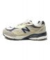 NEW BALANCE (ニューバランス) スニーカー ベージュ×グレー サイズ:28cm：25000円