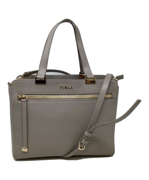 FURLA（フルラ）FURLA (フルラ) 2WAYショルダーバッグ FURLA（フルラ） グレーの古着・服飾アイテム