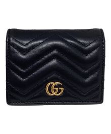 GUCCI（グッチ）の古着「2つ折り財布　GUCCI（グッチ）　466492　GG」｜ブラック