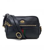 GUCCIグッチ）の古着「ミニショルダーバッグ GUCCI（グッチ） オフィディア 719885」｜ブラック