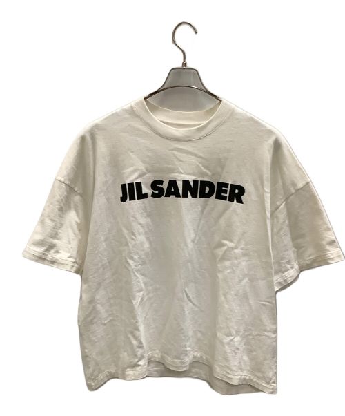 JIL SANDER（ジルサンダー）JIL SANDER (ジルサンダー) ロゴプリントTシャツ JIL SANDER（ジルサンダー）　J21GC0001 ホワイト サイズ:XLの古着・服飾アイテム