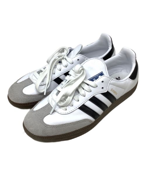 adidas（アディダス）adidas (アディダス) サンバ OG adidas（アディダス）　B75806 ホワイト×ブラック サイズ:24.5の古着・服飾アイテム