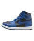 NIKE (ナイキ) ハイカットスニーカー　NIKE（ナイキ）　Air Jordan 1 Retro High OG　555088-404 ブルー×ブラック サイズ:28.5：13000円