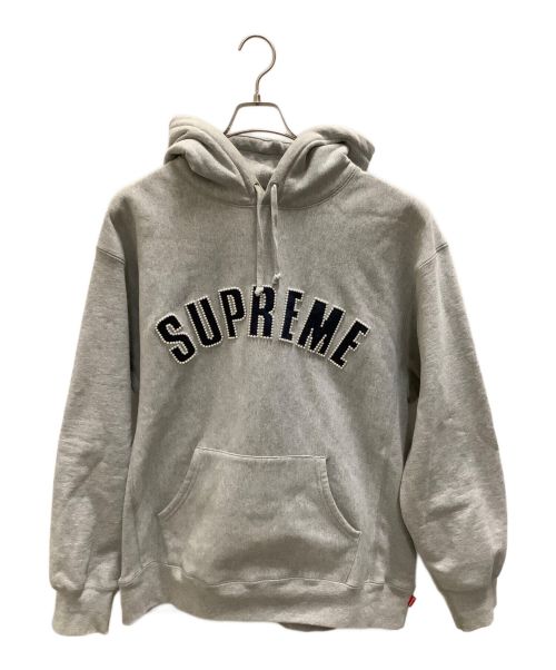 SUPREME（シュプリーム）SUPREME (シュプリーム) プルオーバーパーカー　Supreme（シュプリーム） グレー サイズ:XLの古着・服飾アイテム