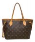 LOUIS VUITTON (ルイ ヴィトン) トートバッグ　Louis Vuitton（ルイヴィトン）　モノグラム　M40155　ネヴァーフルPM ブラウン：68000円