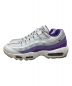 NIKE (ナイキ) スニーカー　NIKE AIR MAX95（ナイキエアマックス）　DM0011-101 ホワイト×パープル サイズ:28：9000円