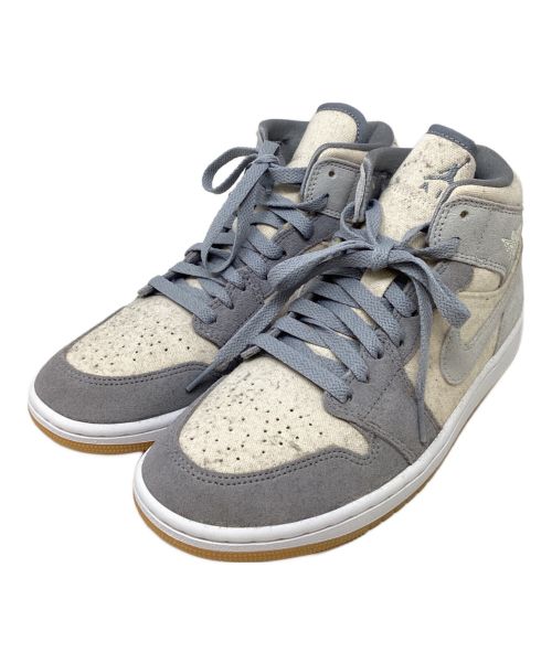 NIKE（ナイキ）NIKE (ナイキ) ハイカットスニーカー NIKE(ナイキ) AirAir Jordan 1 Mid SEDNDN4281-100 グレー サイズ:25の古着・服飾アイテム