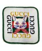 GUCCIグッチ）の古着「タオルハンカチ　GUCCI（グッチ）　ヒグチユウココラボ」