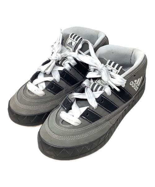 adidas（アディダス）adidas (アディダス) YNuK (YNuK) ミッドカットスニーカー adidas（アディダス）　YNuK　	IE2174 グレー サイズ:27の古着・服飾アイテム