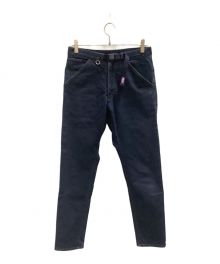 THE NORTHFACE PURPLELABEL（ザ・ノースフェイス パープルレーベル）の古着「Webbing Belt Denim Pants THE NORTHFACE PURPLELABEL(ザ・ノースフェイス パープルレーベル) NT5800N」｜インディゴ