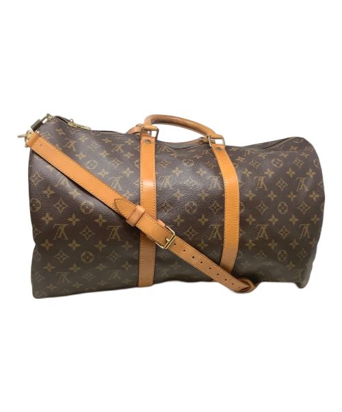 LOUIS VUITTON（ルイ ヴィトン）LOUIS VUITTON (ルイ ヴィトン) ボストンバッグ　Louis Vuitton（ルイヴィトン）モノグラム　M41416　キーポル・バンドリエール50 ブラウンの古着・服飾アイテム