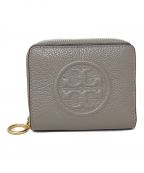 TORY BURCHトリーバーチ）の古着「2つ折り財布　TORY BURCH（トリーバーチ）　10005626」｜ベージュ