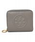 TORY BURCH（トリーバーチ）の古着「2つ折り財布　TORY BURCH（トリーバーチ）　10005626」｜ベージュ