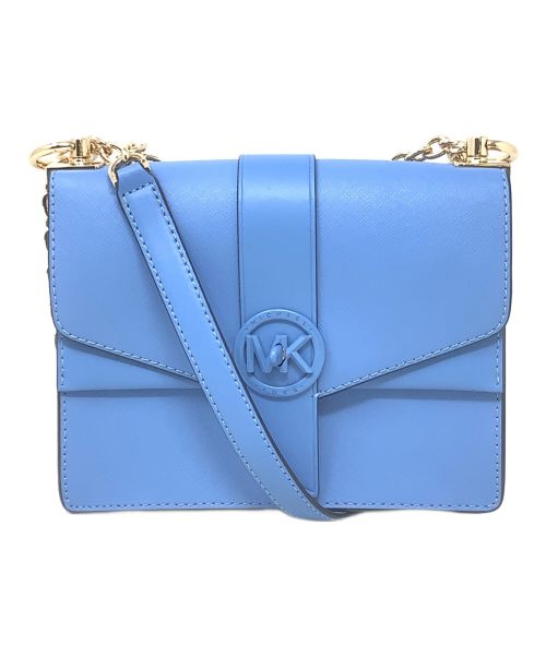 MICHAEL KORS（マイケルコース）MICHAEL KORS (マイケルコース) クロスボディバッグ　MICHAEL KORS　32S1GGRC0U ブルーの古着・服飾アイテム