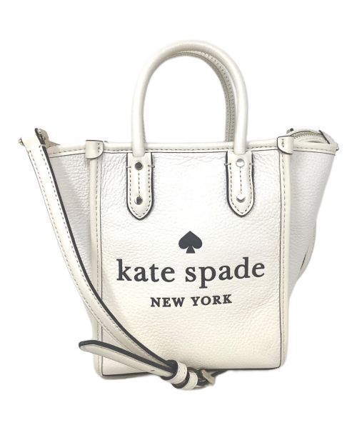 Kate Spade（ケイトスペード）Kate Spade (ケイトスペード) エラ ミニ トート　Kate Spade　K7295 ホワイトの古着・服飾アイテム