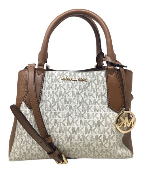 MICHAEL KORS（マイケルコース）MICHAEL KORS (マイケルコース) 2WAYショルダーバッグ　MICHAEL KORS（マイケルコース）　35F9GKFS1V ブラウンの古着・服飾アイテム