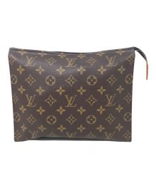 LOUIS VUITTON（ルイ ヴィトン）の古着「ポシェット　LOUIS VUITTON（ルイヴィトン）　ポシェットトワレット26　M47542」｜ブラウン