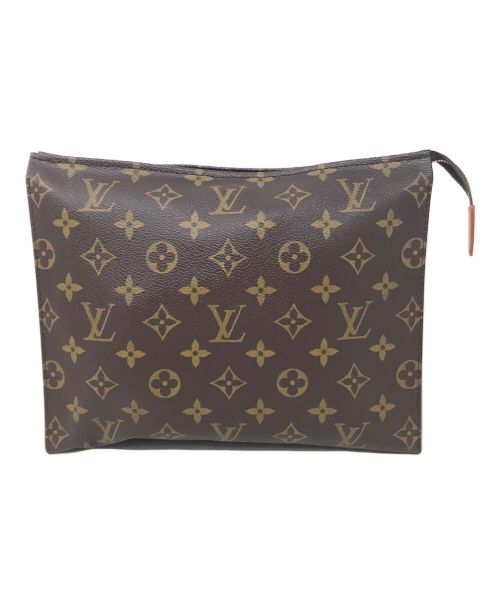 LOUIS VUITTON（ルイ ヴィトン）LOUIS VUITTON (ルイ ヴィトン) ポシェット　LOUIS VUITTON（ルイヴィトン）　ポシェットトワレット26　M47542 ブラウンの古着・服飾アイテム