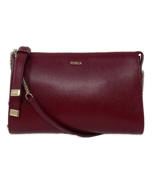 FURLA（フルラ）FURLA (フルラ) チェーンショルダーバッグ　FURLA（フルラ）　G8755 レッドの古着・服飾アイテム