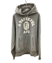 A BATHING APE（アベイシングエイプ）の古着「プルオーバーパーカー　A BATHING APE　001PPH731909C」｜グレー