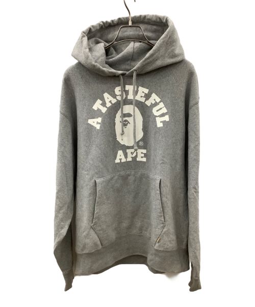 A BATHING APE（アベイシングエイプ）A BATHING APE (アベイシングエイプ) プルオーバーパーカー　A BATHING APE　001PPH731909C グレー サイズ:Mの古着・服飾アイテム