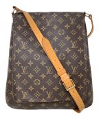 LOUIS VUITTONルイ ヴィトン）の古着「ショルダーバッグ　LOUIS VUITTON（ルイヴィトン）　M51387　モノグラム　ミュゼット・サルサ ロングショルダー」｜ブラウン