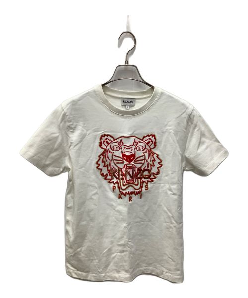 KENZO（ケンゾー）KENZO (ケンゾー) タイガー刺繍Tシャツ　KENZO（ケンゾー） ホワイト サイズ:Sの古着・服飾アイテム