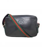 GUCCIグッチ）の古着「ショルダーバッグ　GUCCI（グッチ）　007 261」｜ブラック