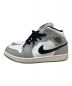 NIKE (ナイキ) ハイカットスニーカー　NIKE（ナイキ）AIR JORDAN1 MID（エアジョーダン） ライトスモークグレー サイズ:27cm：13000円