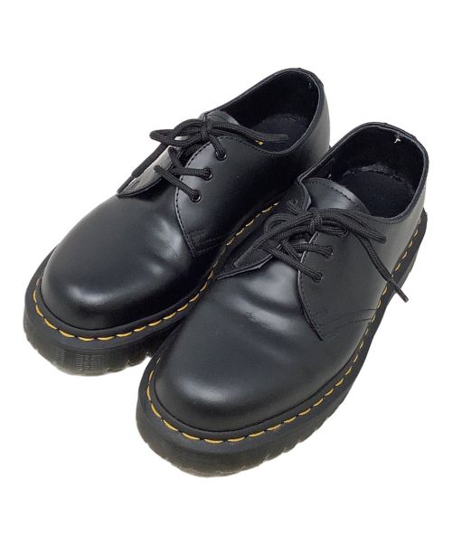 Dr.Martens（ドクターマーチン）Dr.Martens (ドクターマーチン) 3ホールブーツ　Dr.Martens（ドクターマーチン） ブラック サイズ:24.5の古着・服飾アイテム