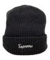 SUPREME (シュプリーム) ニット帽　Supreme ブラック：6000円