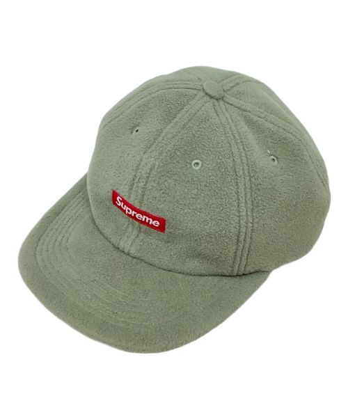 SUPREME（シュプリーム）SUPREME (シュプリーム) Polartec Small Box 6-Panel Cap　Supreme（シュプリーム） グリーンの古着・服飾アイテム