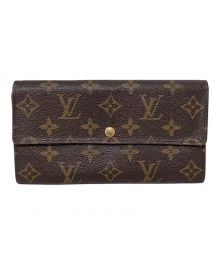 LOUIS VUITTON（ルイ ヴィトン）の古着「長財布　Louis Vuitton（ルイヴィトン）M61734」｜ブラウン