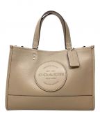 COACHコーチ）の古着「2WAYバッグ　COACH（コーチ）C2004」｜ベージュ