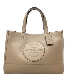 COACH（コーチ）の古着「2WAYバッグ　COACH（コーチ）C2004」｜ベージュ