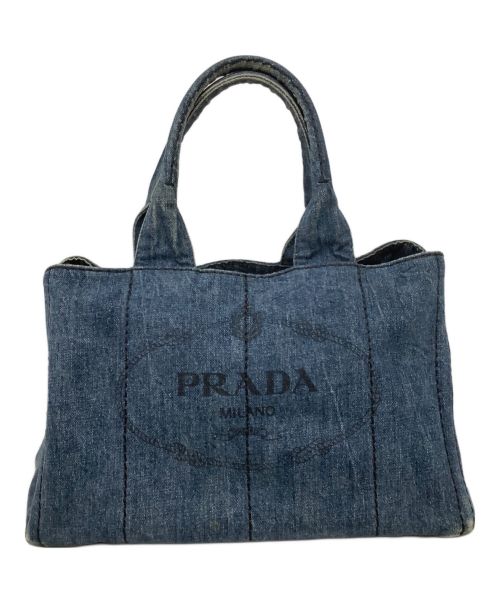 PRADA（プラダ）PRADA (プラダ) カナパデニムトートバッグ　PRADA（プラダ）B1877の古着・服飾アイテム