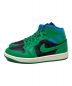 NIKE (ナイキ) ハイカットスニーカー　NIKE（ナイキ）	Air Jordan 1 Mid　BQ6472-033 グリーン×ブラック サイズ:23.5：9000円