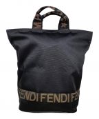 FENDIフェンディ）の古着「ハンドバッグ　FENDI（フェンディ）　2454 26488」｜ブラック