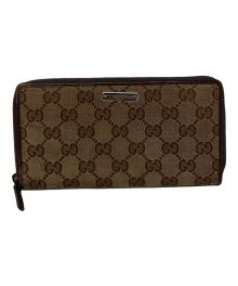 GUCCI（グッチ）の古着「長財布　GUCCI（グッチ）112724」｜ブラウン